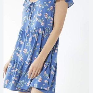 Urban Outfitter blue floral dress